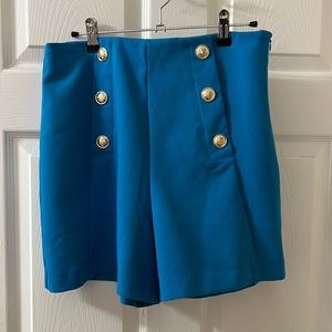 Zara Blue Shorts